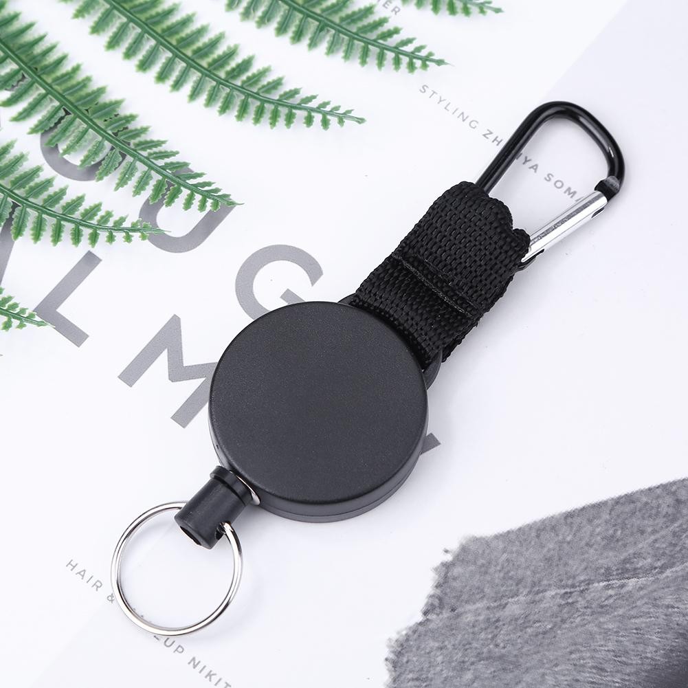 Safety Anti-lost Rope Burglar Quickdraw Retractable Keyrings Keychains ...