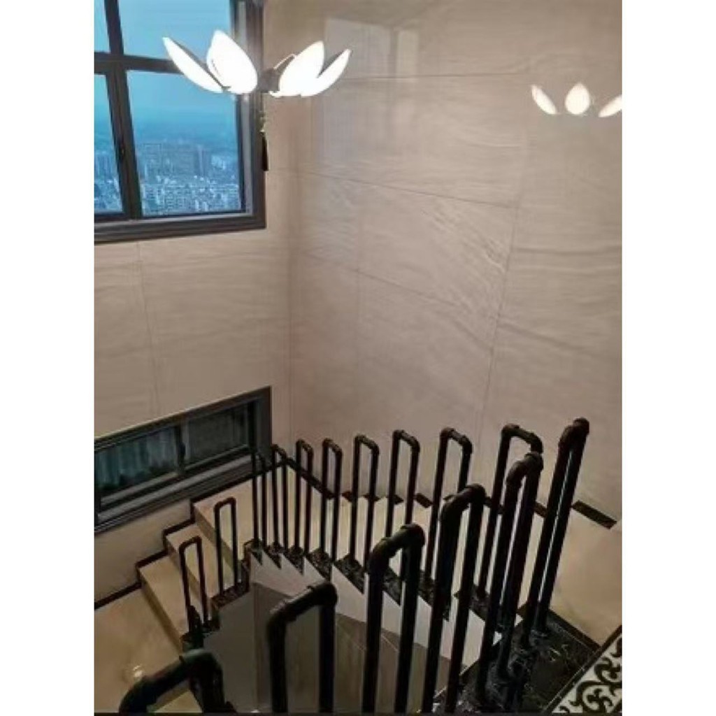 Stair Handrail Fence Modern Minimalist Indoor Aisle Home Balcony ...