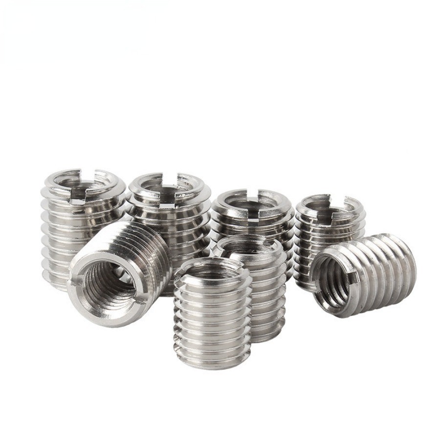 304 Stainless Steel Internal External Thread Nut Internal Thread ...