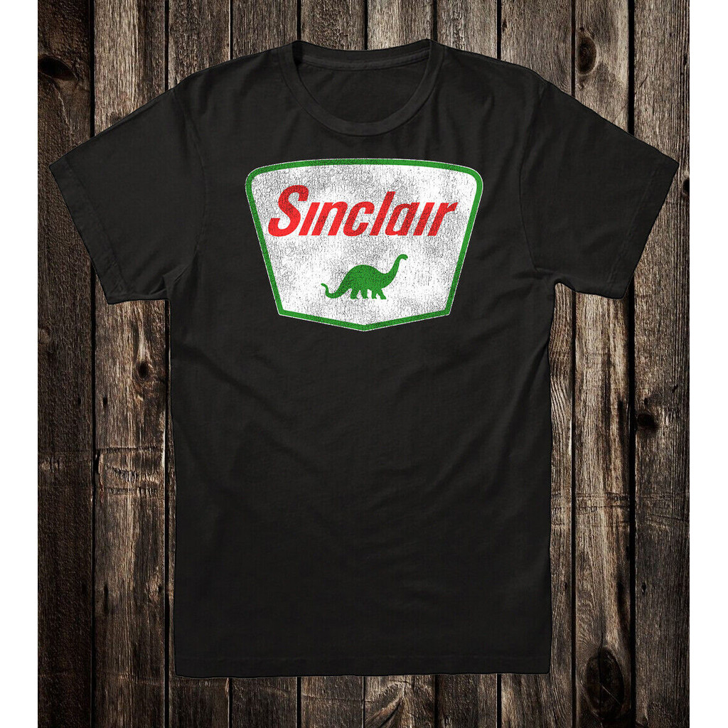 Hot Rod T Shirt Tee Nostalgia Gas Oil Drag Race Sinclair Dino Crest ...