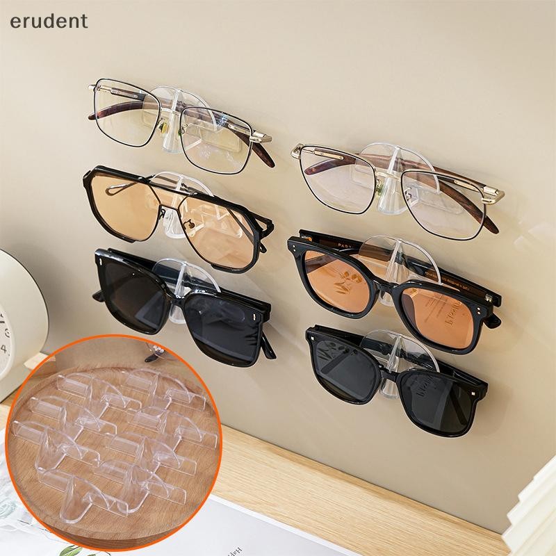 erudent 3/6/12Pcs Glasses Storage Rack Wall-Mounted Sunglasses Storage ...