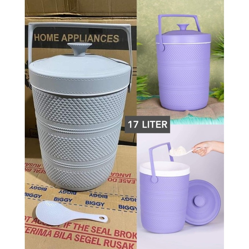 Rice BUCKET 17 LITER CLASSIC RICE / ICE TERMOS | Shopee Singapore