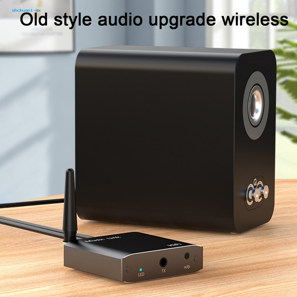 shchuani 2-in-1 Audio Adapter Wireless Transmitter Universal Bluetooth ...
