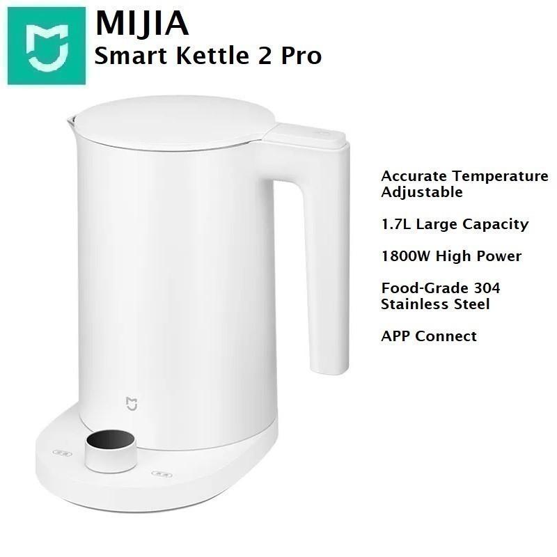 MIJIA Smart Kettle 2 Pro - Teko Air Elektrik 1.7L 1800W - MJJYSH01YM