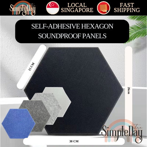 Sound Proof Foam Panel Self-adhesive Hexagon Acoustic Panels Soundproof ...