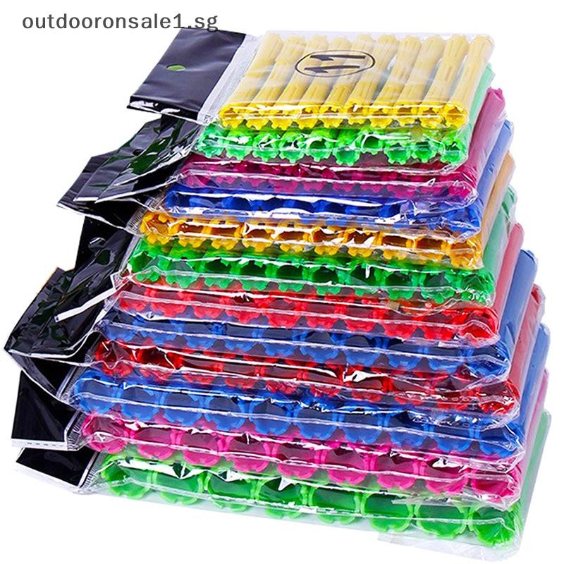 [outdooronsale1] 1Set 11 Sizes Hair Perm Rods Kit Cold Permanent Bar ...