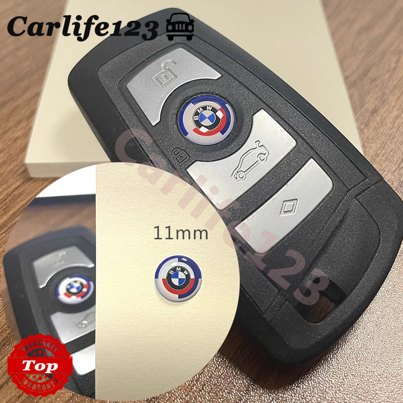 BMW 50th Anniversary Logo Remote Control Key Emblem Sticker | Shopee ...