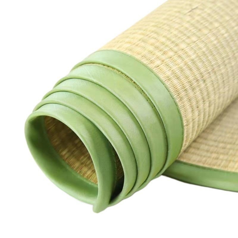 Natural YGQR Straw Mat Factory direct sales1.8Single Person Rush ...