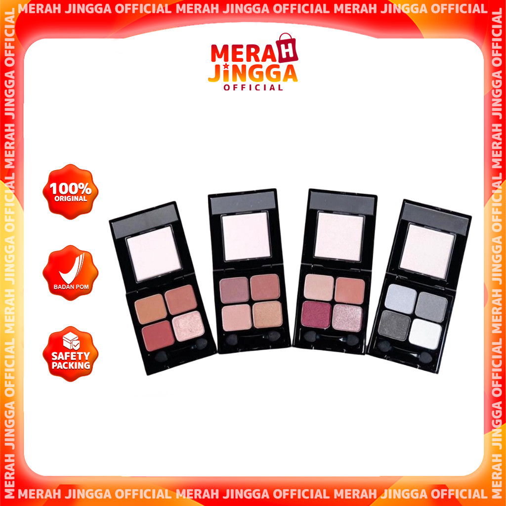 Purbasari Velvet Smooth Eyeshadow / Merah Jingga Official