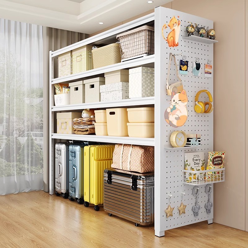 [48H Shipping] Household Lower Empty Storage Rack Luggage Upper Shelf ...