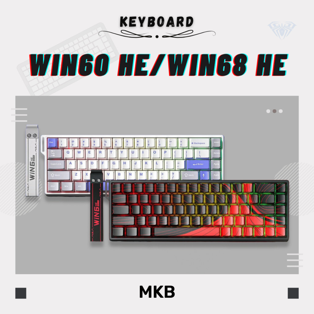 Aula WIN60/ WIN68 HE Magnetic Keyboard 8000Hz Polling Adjustable ...