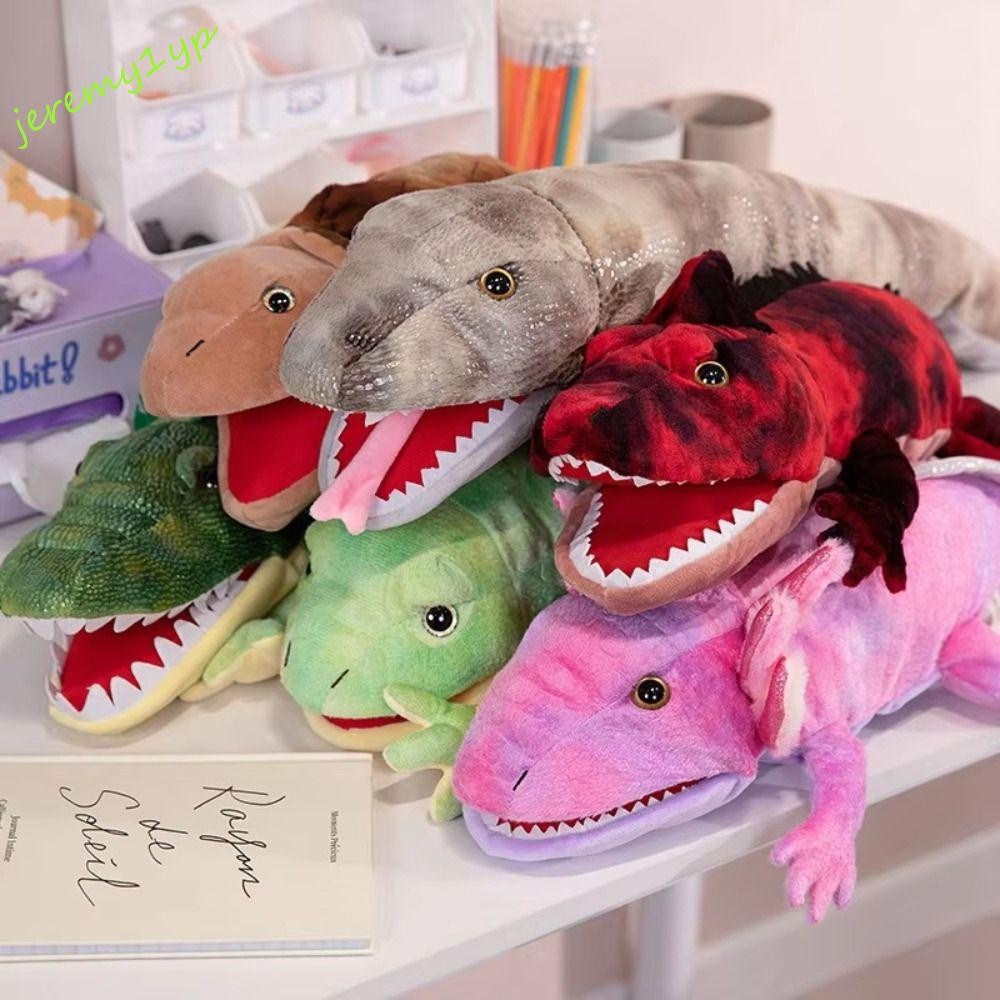 JEREMY Animal Hand Puppet, Turtle Salamander Lizard Snake Plush Hand ...