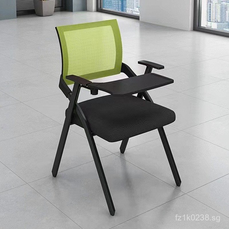 Training Chair Conference Room Chair Office Chair with Integrated Table ...