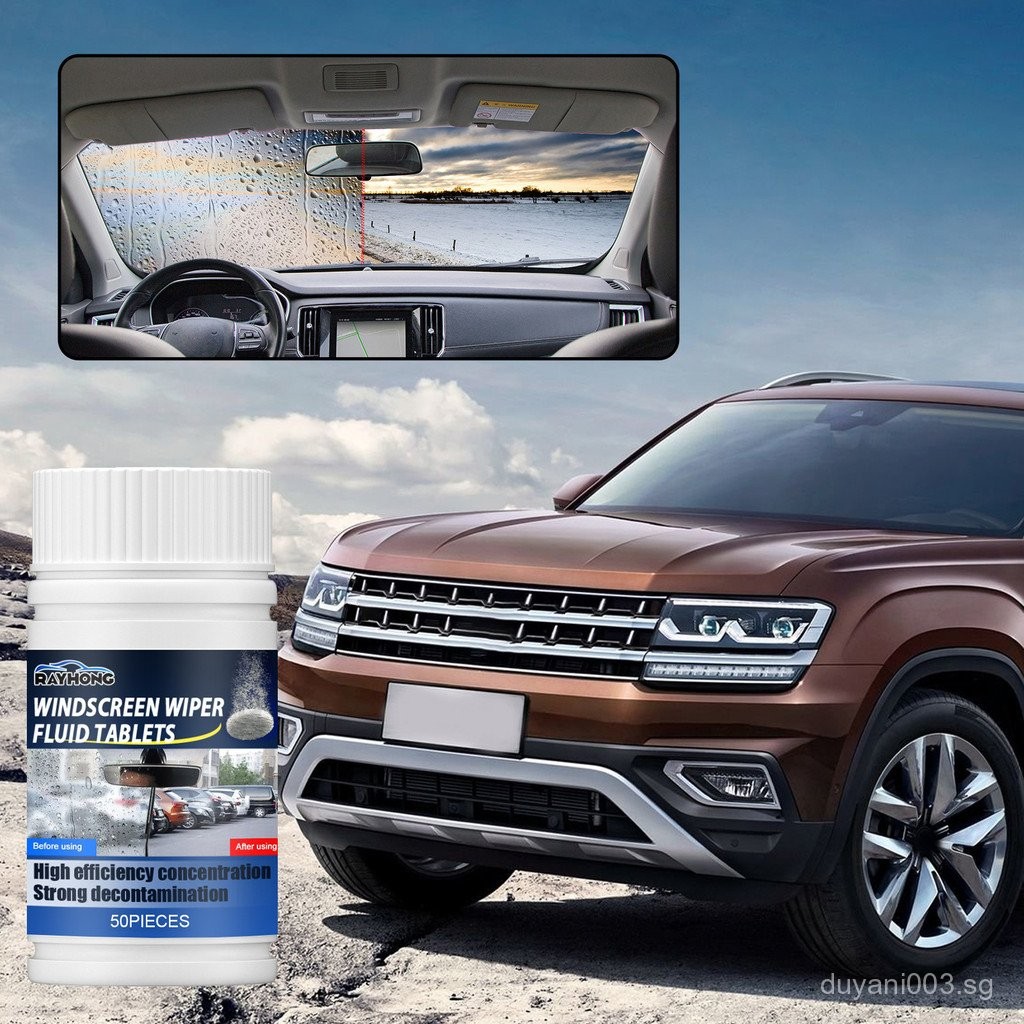 Rayhong Car Windshield Cleaning Effervescent Tablets Clean ...