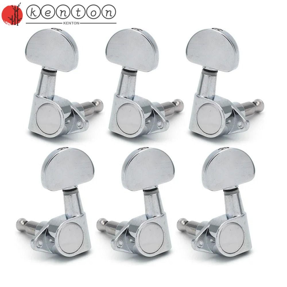 KENTON 6Pcs Guitar String Tuning Pegs, 3 Left/Right|Heads Adjustable ...