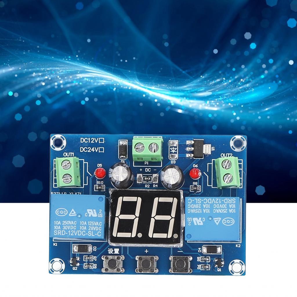 Supergoodsales Timer Relay Module DC12V Cyclic Switch with 0-99S Cycle ...