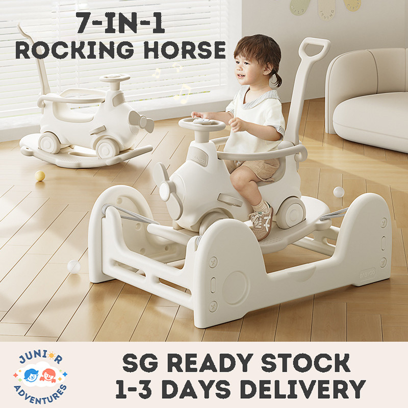 Baby Rocker Rocking Horse Baby Rocking Chair Riding Horse Trampoline ...