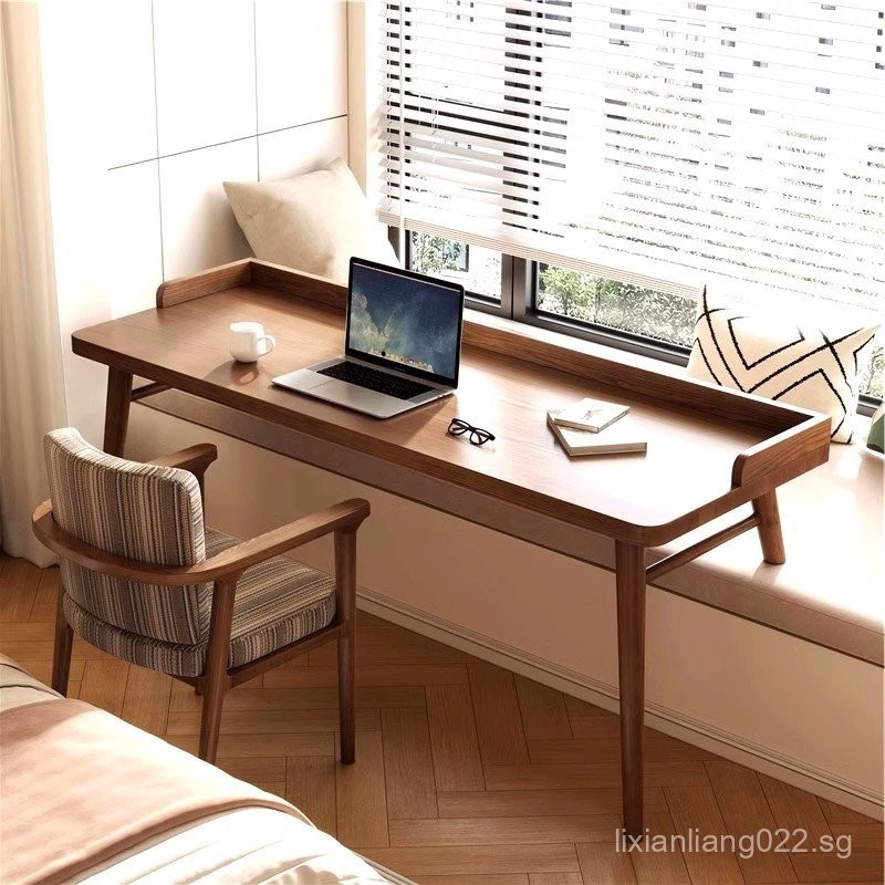 Solid Wood Bay Window Transformation Integrated Balcony Desk Customized ...