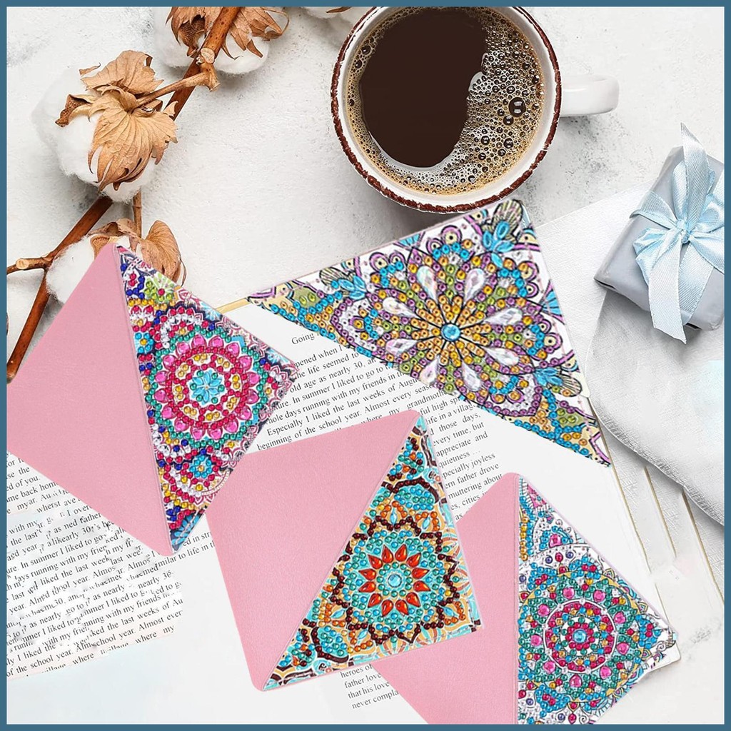 Rhinestones Art Bookmarks for Adults Gem Handmade Art Bookmarks ...