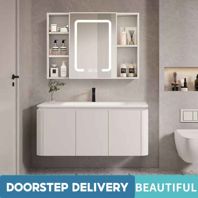 Bathroom Cabinet Japanese Style Space Aluminum Combination Toilet ...