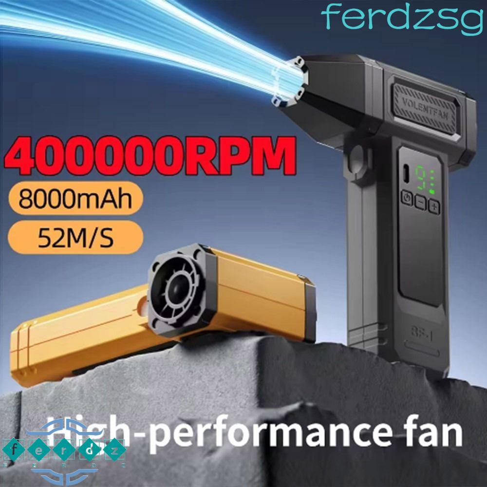 JENNIFERDZSG Electric Air Blower, LED Lighting Brushless Motor Handheld ...