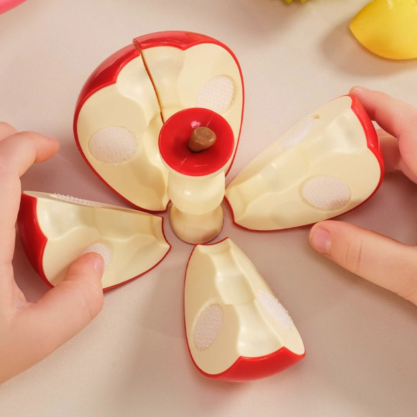 Kids Cutting Playset, Pretend Cooking Fruits & Vegetables, Checher ...