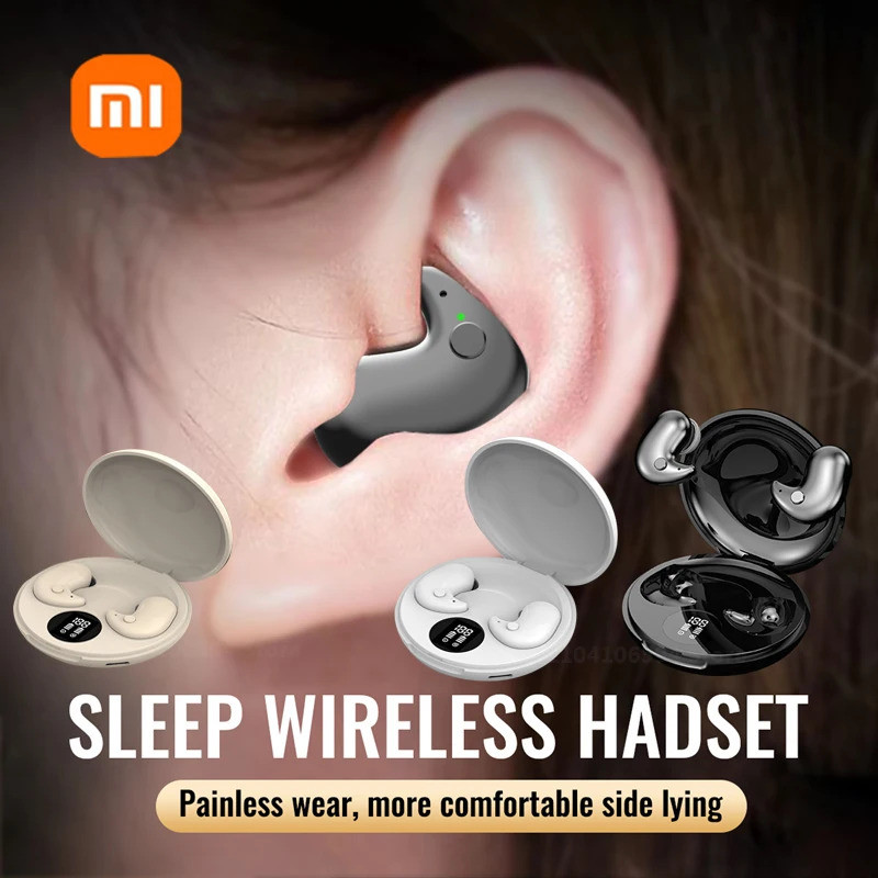 Xiaomi Invisible Sleep Stereo Headset IPX5 Waterproof Wireless ...