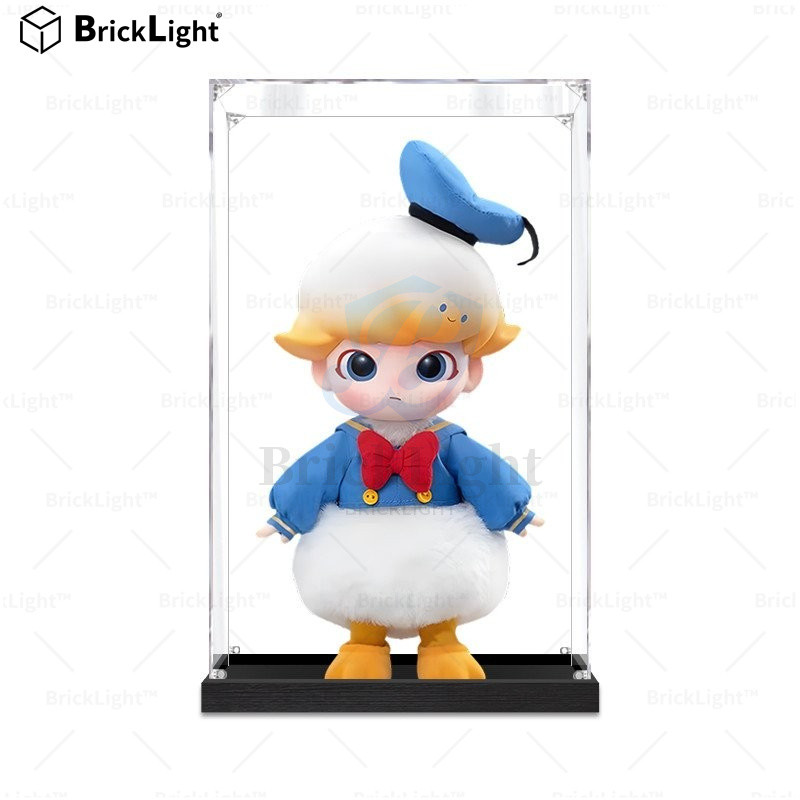 BrickLight™Pop mart DIMOO Donald Duck 1/8 Movable Doll Dustproof Hand ...