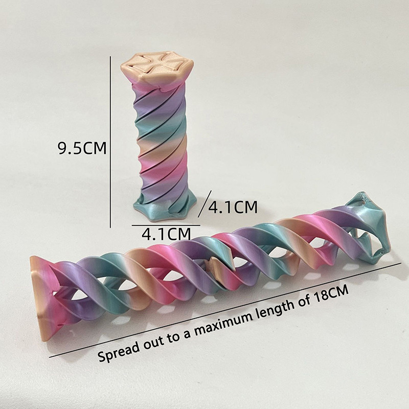 [XFD] Detachable 3D Spiral Cone Fidget Toy Rotating Spiral Shuttle ...