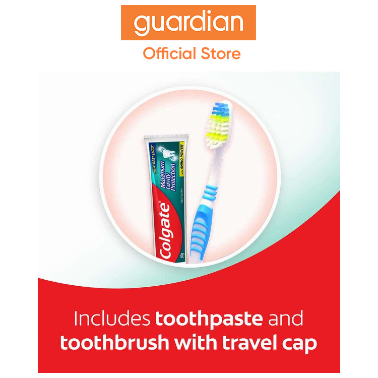 Colgate Maximum Cavity Protection Fresh Cool Mint Toothpaste 50g plus ...