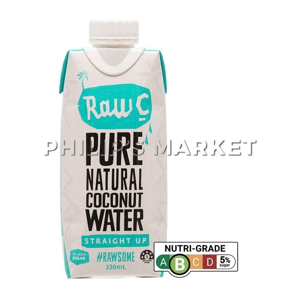 Raw C Pure Natural Coconut Water 1L $2.5 @Coles