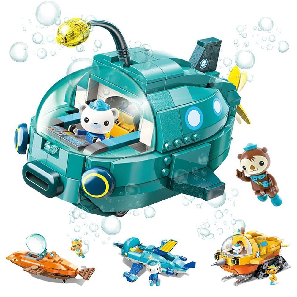 Octonauts Building Block Set Kids Initiation Toys Cartoon Creative ...