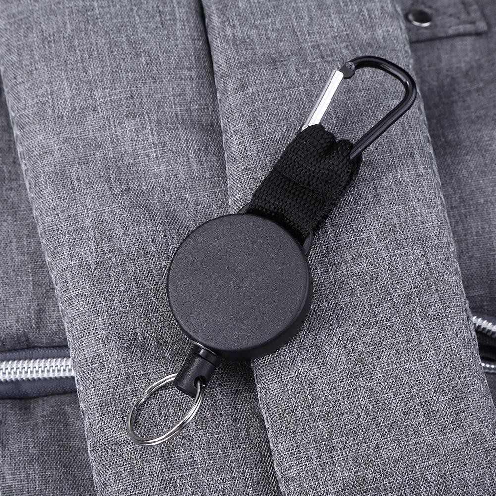 Safety Anti-lost Rope Burglar Quickdraw Retractable Keyrings Keychains ...
