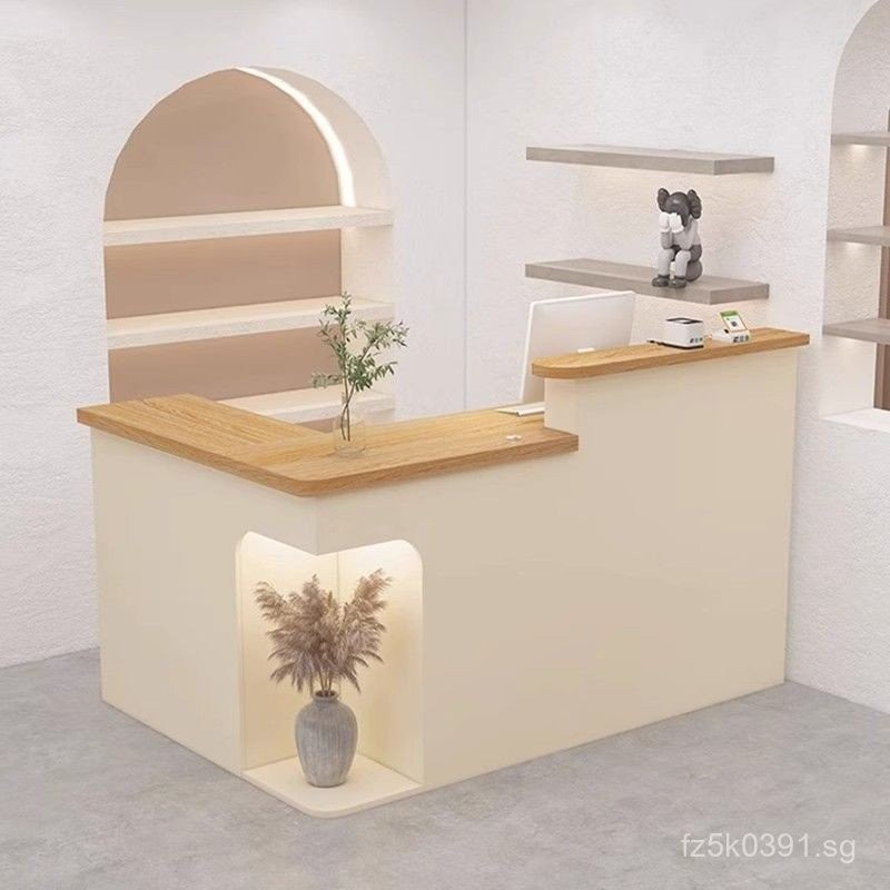 Reception Corner SNUE Small Cashier Counter Reception Desk Female ...