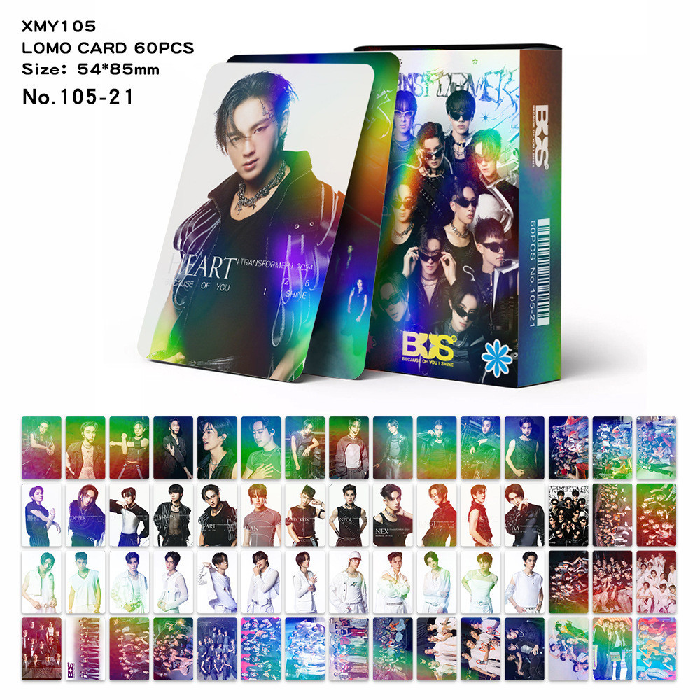 60PC LOMO CARD LASER COLLECTION STAR AKTOR THAILAND PHOTO CARD ...