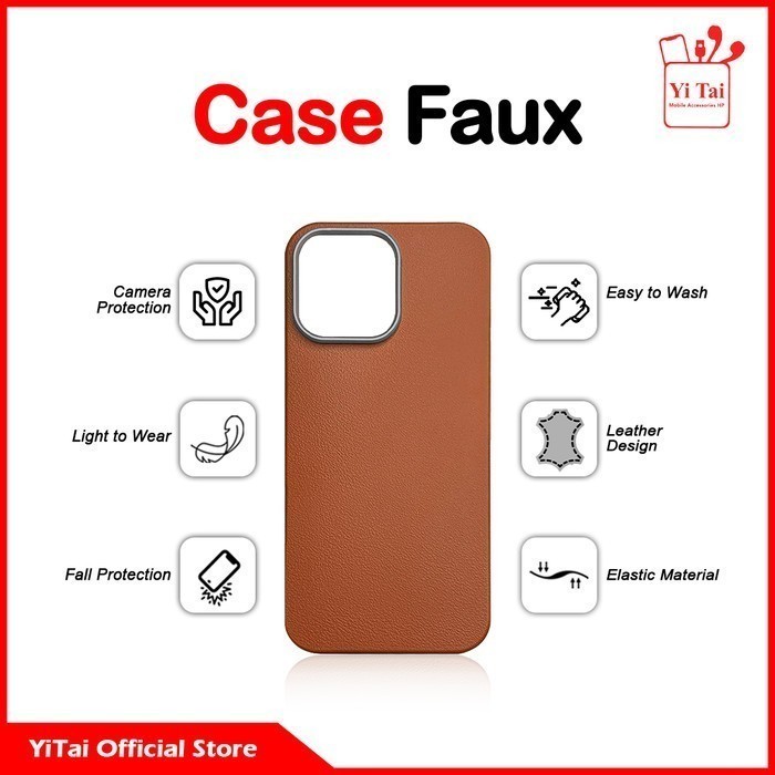 YI TAI - YC68 Case Faux Samsung A02 M02 A03 A03 Core A03S A02S A04 A04E A04S A13 5G A05 A05S A06 A10 A10S A11 M11 A12 M12 A13 4G A13 LTE A14 4G 5G A16 A2 Core A20 A30 A20S