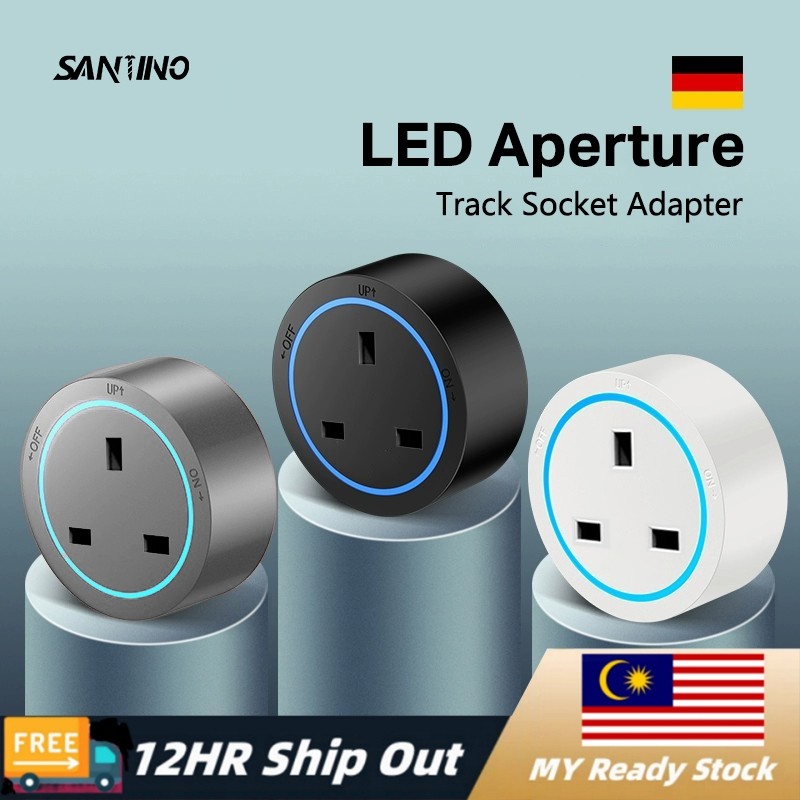 SANTINO Power Track Socket Switch 32A Power Line/ Multi/ USB With LED ...