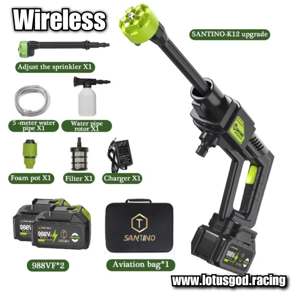 1800w Germany Wizard Stage Wireless Portable Bucket Water Jet 18 Bars ...