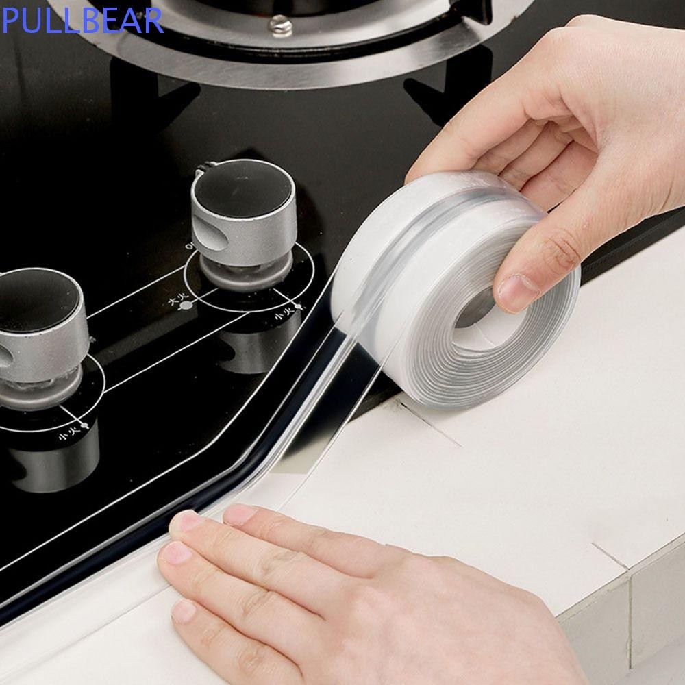 PULLBEAR Sink Bath Sealing Strip, Mould Proof Anti-mildew Kitchen Sink ...