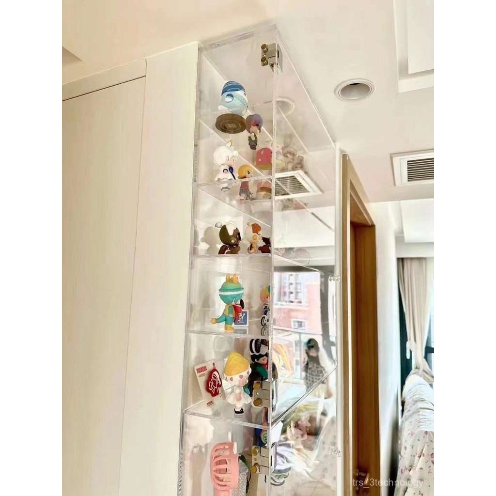 Nordic Style Simple Shelf Acrylic Living Room Storage Rack Display ...