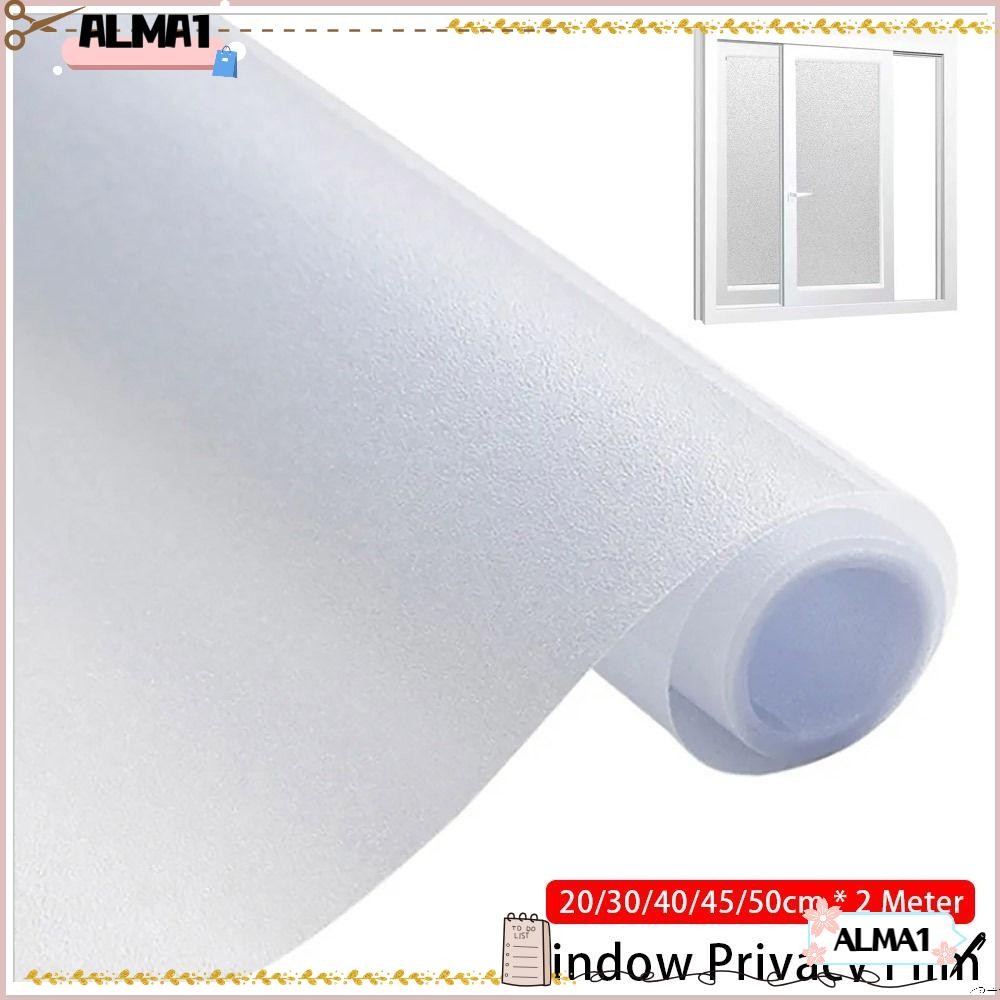 ALMA 1Roll Window Film, Matte Frosted Glass Heat Insulation Window ...