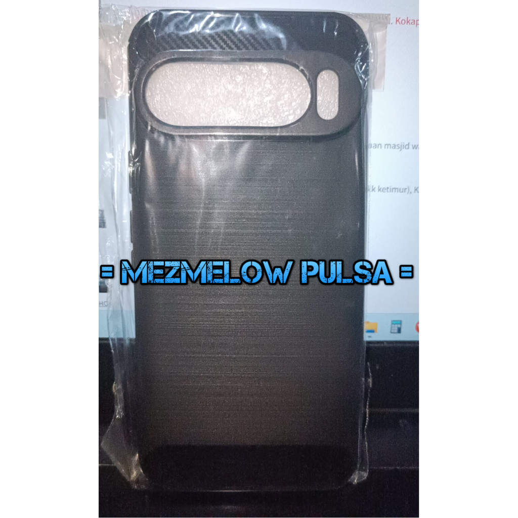 Case Soft case Casing Fiber Carbon Silicone Case GOOGLE PIXEL 9 PRO - Gambar 2