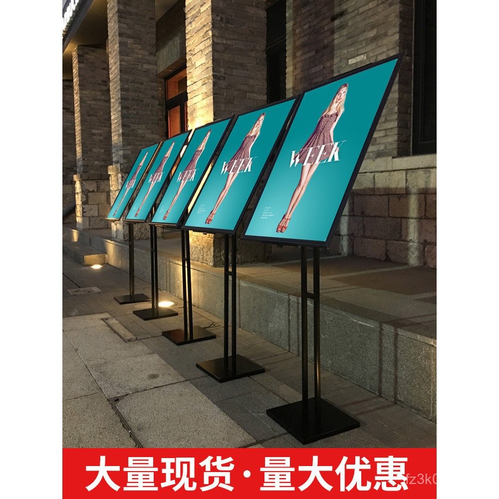 Recruitment Poster Display Stand Rack Advertising Sign Holder Water ...