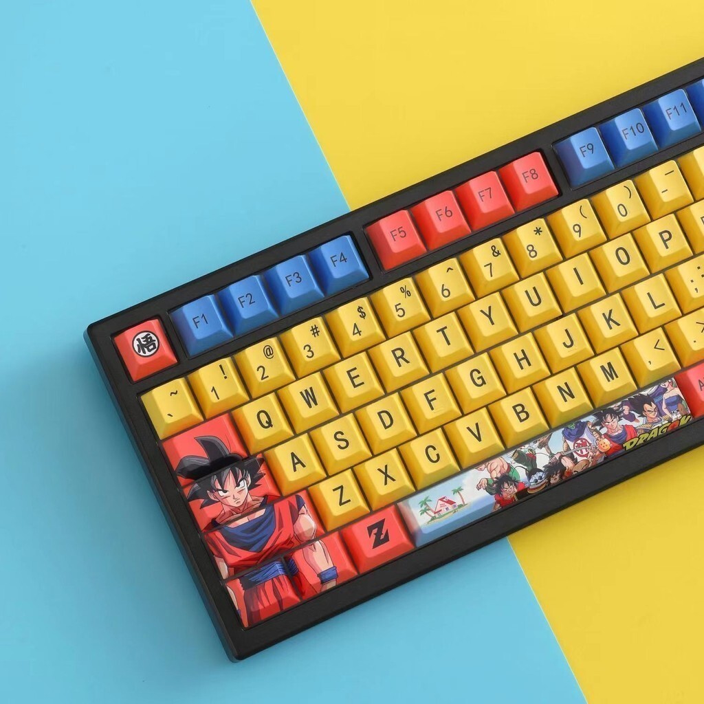 Japanese Anime Keycaps Cherry Profile PBT 126 Keys Keycap One Piece ...