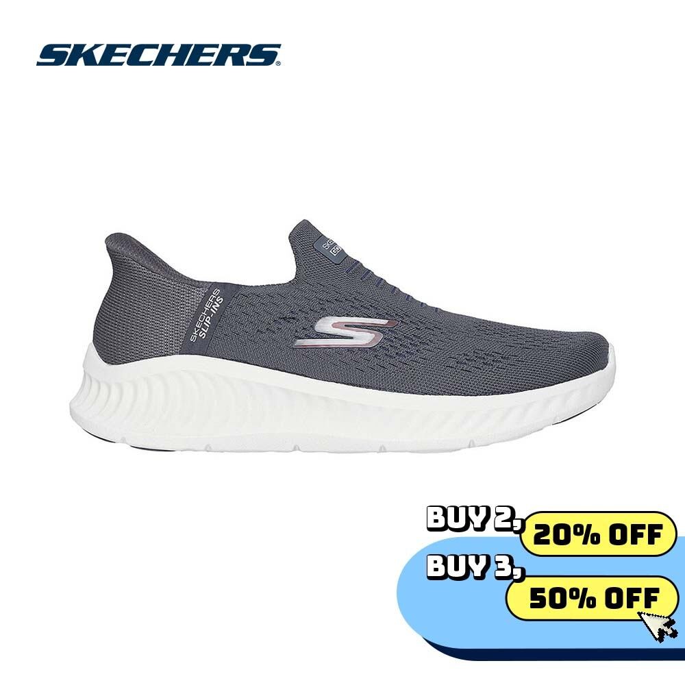 Skechers Men Slip-ins GOwalk Now Sauntered Walking Shoes - 216372-CHAR ...