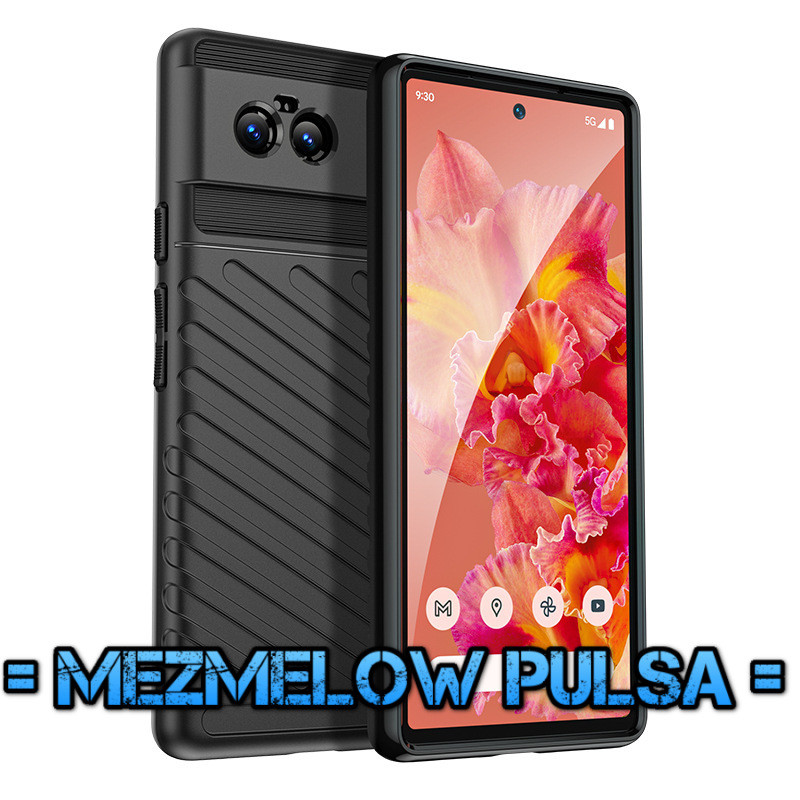 Caseng Carbon Rugged Shield Armor Softcase GOOGLE PIXEL 6 BIASA - Gambar 4