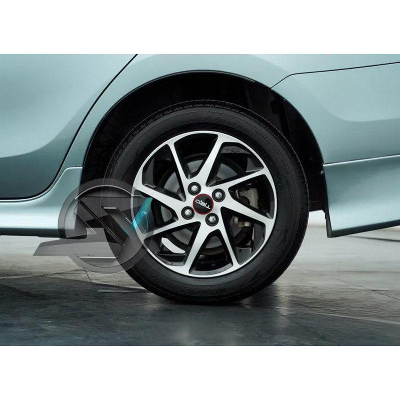 S1447 Rim Sticker Toyota Vios TRD Sportivo (15” inch Rim Size) | Shopee ...