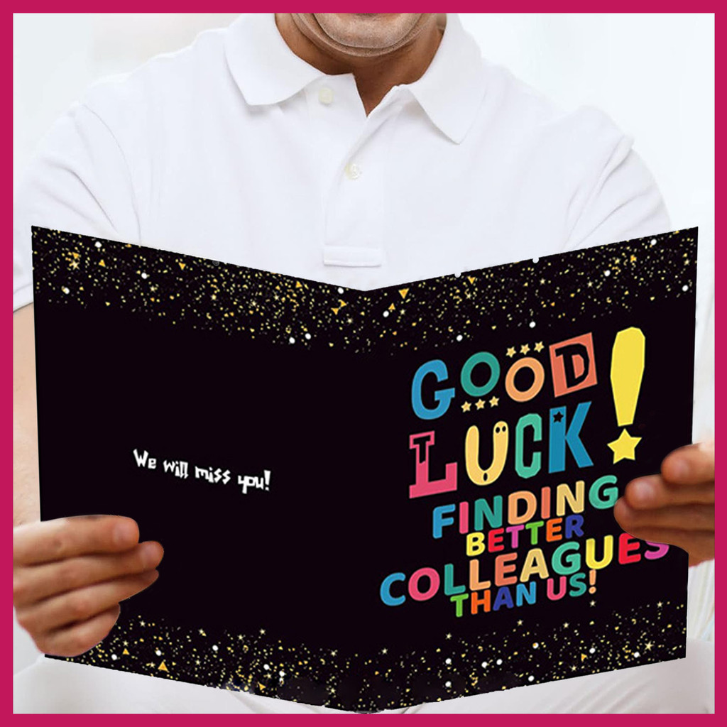 Foldable Farewell Card Coworker Goodbye Card Goodbye Farewell Card ..., image size:1024x1024