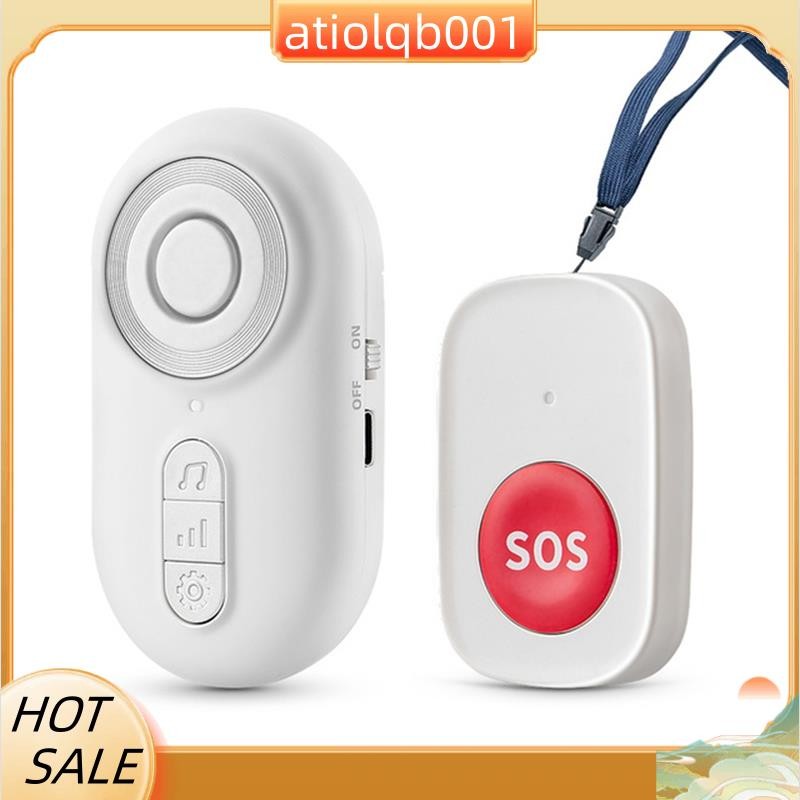 Caregiver Pager Wireless Nurse Call Buttons for Elderly Monitoring SOS ...