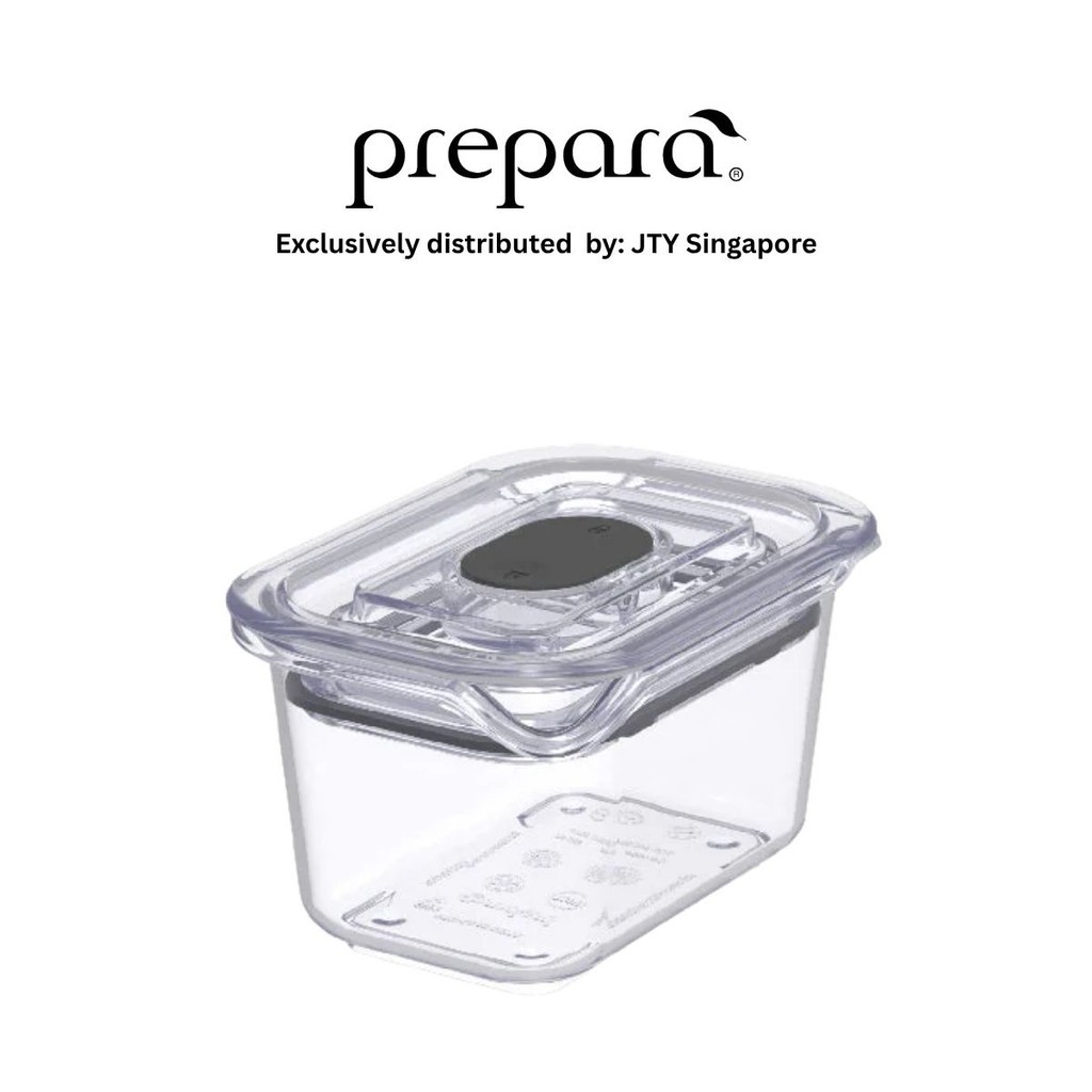 Prepara Latchlok Click Rectangular Container - 220ml | Shopee Singapore